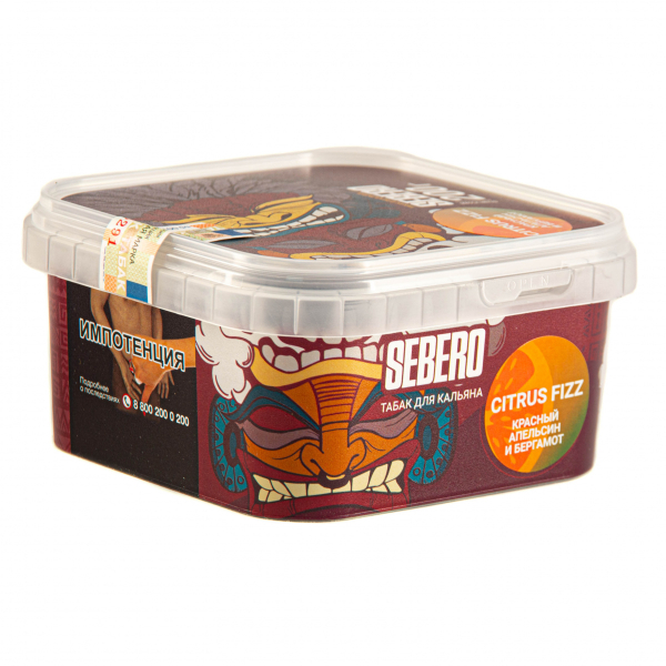 Табак Sebero Citrus fizz  200 грамм в Нарьян-Маре