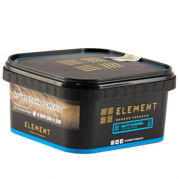 Табак Element ВОДА Salty Caramel  200 грамм в Нарьян-Маре