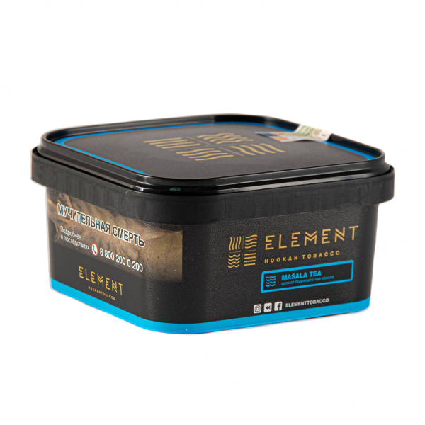 Табак Element ВОДА Masala tea  200 грамм в Нарьян-Маре