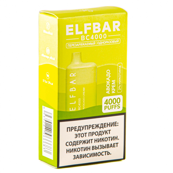 ELF BAR Avocado Cream (4000 затяжек) 20 мг в Нарьян-Маре