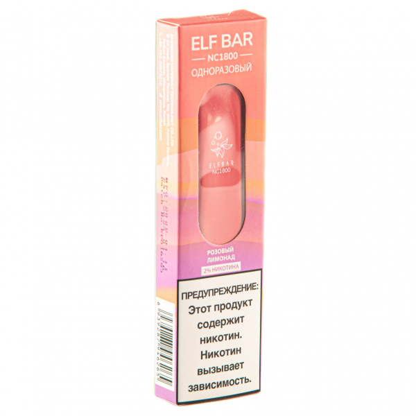 ELF BAR NC Pink Lemonade (1800 затяжек) 20 мг в Нарьян-Маре