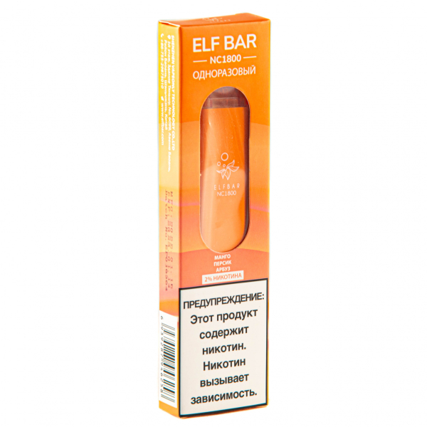ELF BAR NC Mango Peach Watermelon (1800 затяжек) 20 мг в Нарьян-Маре