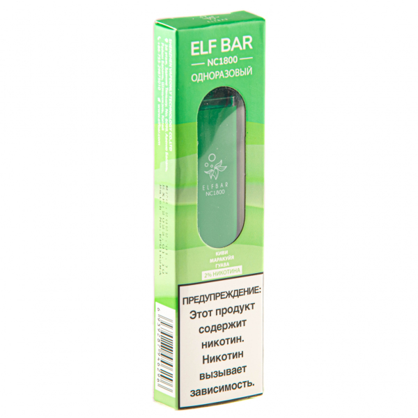 ELF BAR NC Kiwi Passionfruit Guava (1800 затяжек) 20 мг в Нарьян-Маре