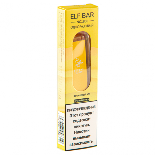 ELF BAR NC Peach Ice (1800 затяжек) 20 мг в Нарьян-Маре