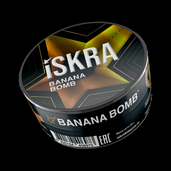 Табак ISKRA Вanana Bomb  25 грамм в Нарьян-Маре