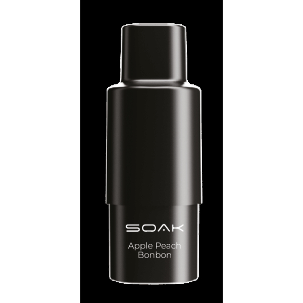 Картридж SOAK Q Яблоко-персик (1500 затяжек) в Нарьян-Маре