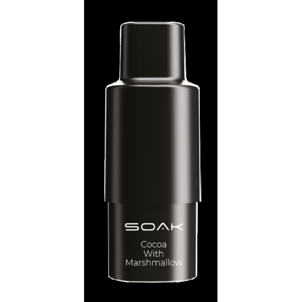 Картридж SOAK Q Какао с маршмеллоу (1500 затяжек) в Нарьян-Маре