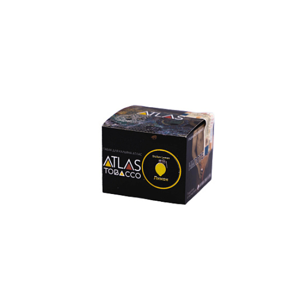 Табак ATLAS SICILIAN LEMON (ЛИМОН)  100 грамм в Нарьян-Маре