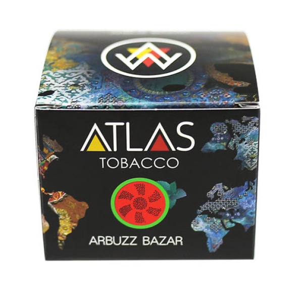 Табак ATLAS ARBUZZ BAZAR (АРБУЗ И МЕНТОЛ)  100 грамм в Нарьян-Маре