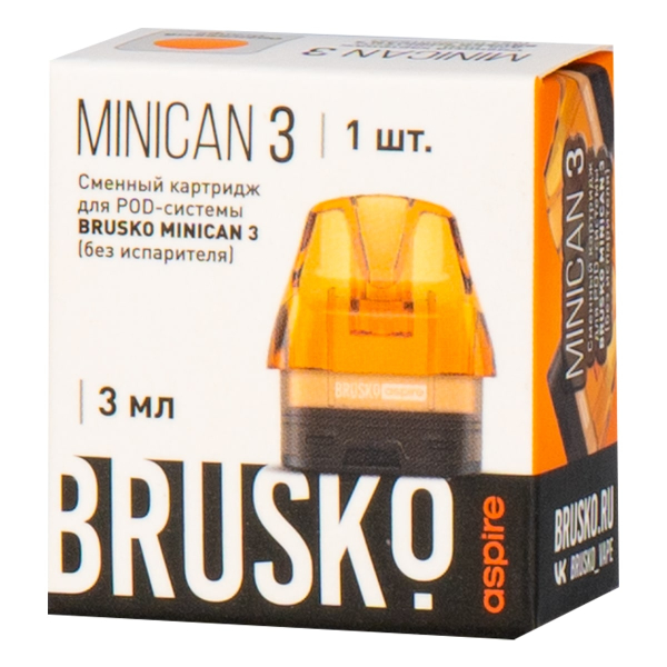 Картридж Brusko Minican 3 оранжевый в Нарьян-Маре