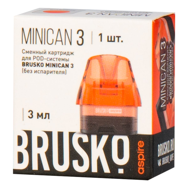 Картридж Brusko Minican 3 красный в Нарьян-Маре