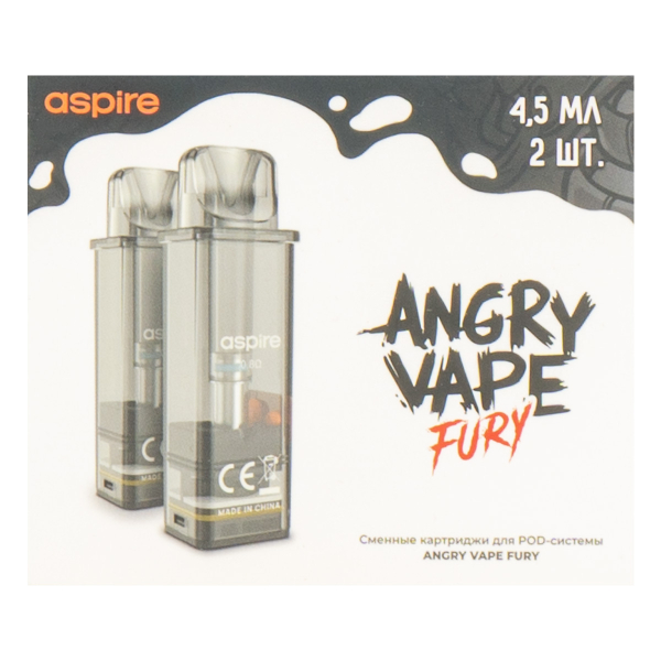 Картридж Brusko Angry Vapefury 4.5 мл (2шт) в Нарьян-Маре
