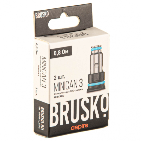 Испаритель Brusko Minican 3 (2шт.) 0.8 в Нарьян-Маре