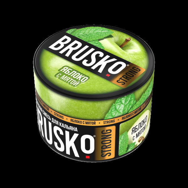 Смесь Brusko Strong яблоко с мятой  50 гр в Нарьян-Маре