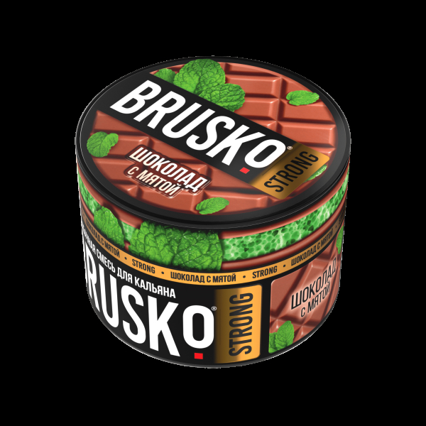 Смесь Brusko Strong шоколад с мятой  50 гр в Нарьян-Маре