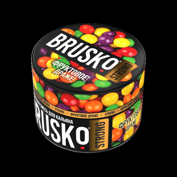 Смесь Brusko Strong фруктовое драже  50 гр в Нарьян-Маре
