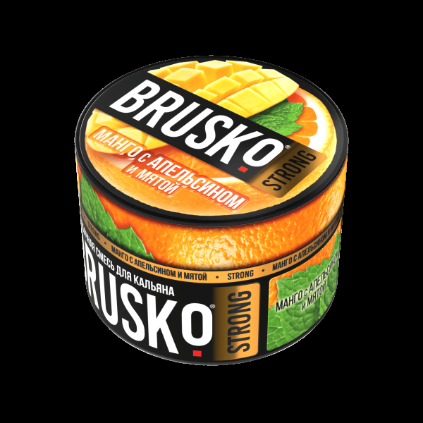 Смесь Brusko Strong манго с апельсином и мятой  50 гр в Нарьян-Маре
