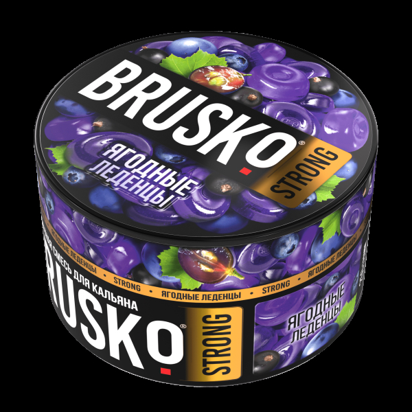 Смесь Brusko Strong ягодные леденцы  250 гр в Нарьян-Маре
