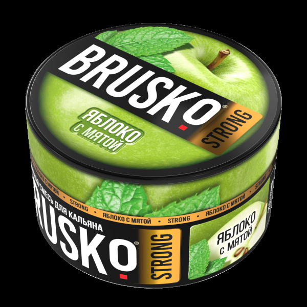 Смесь Brusko Strong яблоко с мятой  250 гр в Нарьян-Маре