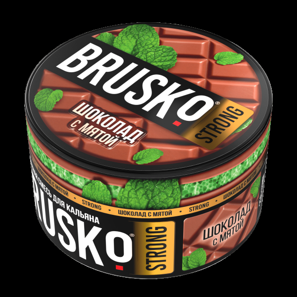 Смесь Brusko Strong шоколад с мятой  250 гр в Нарьян-Маре