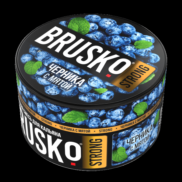 Смесь Brusko Strong черника с мятой  250 гр в Нарьян-Маре
