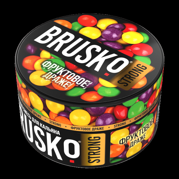 Смесь Brusko Strong фруктовое драже  250 гр в Нарьян-Маре