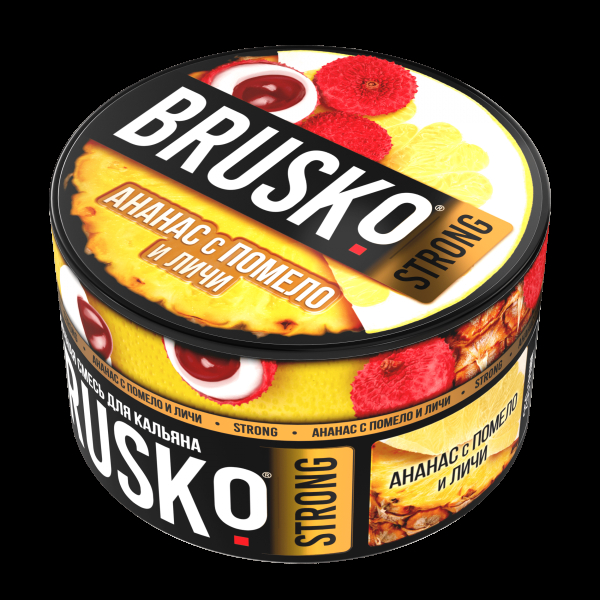 Смесь Brusko Strong ананас с помело и личи  250 гр в Нарьян-Маре