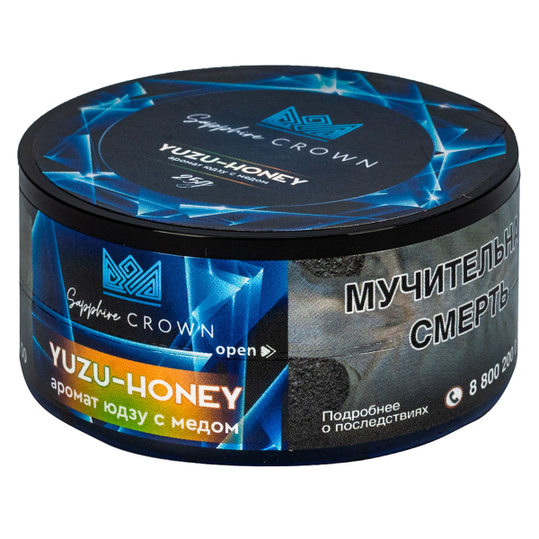 Табак Sapphire Crown Yuzu-honey  25 грамм в Нарьян-Маре