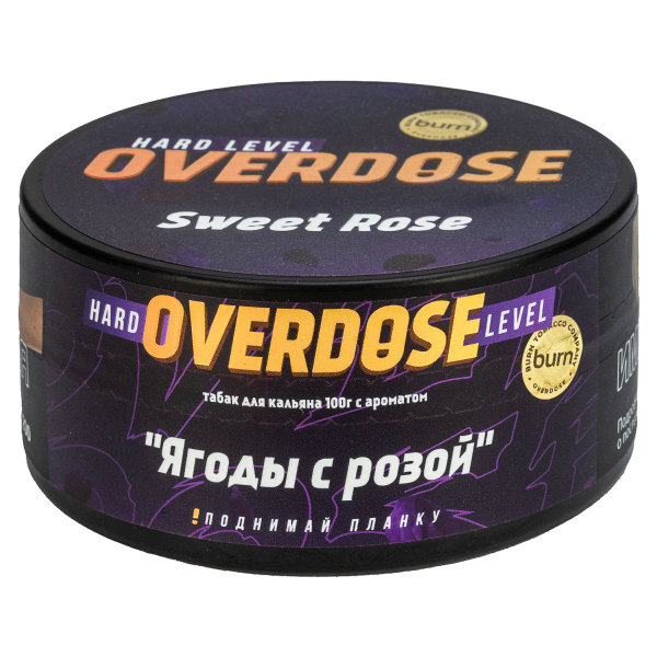Табак Overdose Sweet Rose  100 грамм в Нарьян-Маре