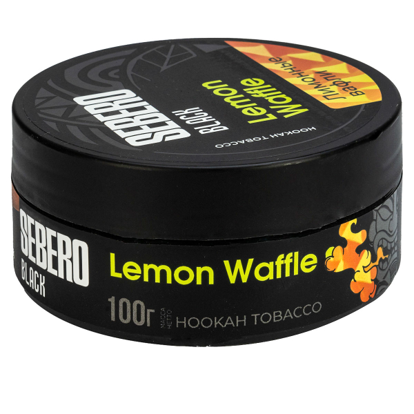 Табак Sebero Black Lemon Waffle  100 грамм в Нарьян-Маре