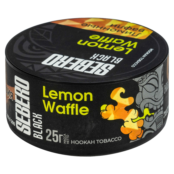 Табак Sebero Black Lemon Waffle  25 грамм в Нарьян-Маре