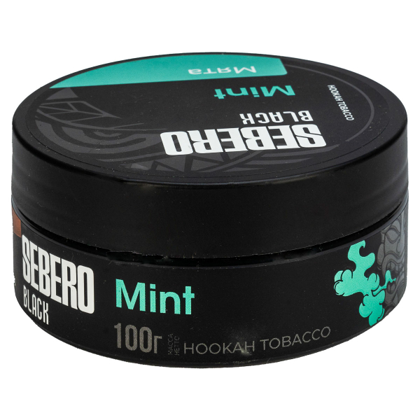 Табак Sebero Black Mint  100 грамм в Нарьян-Маре