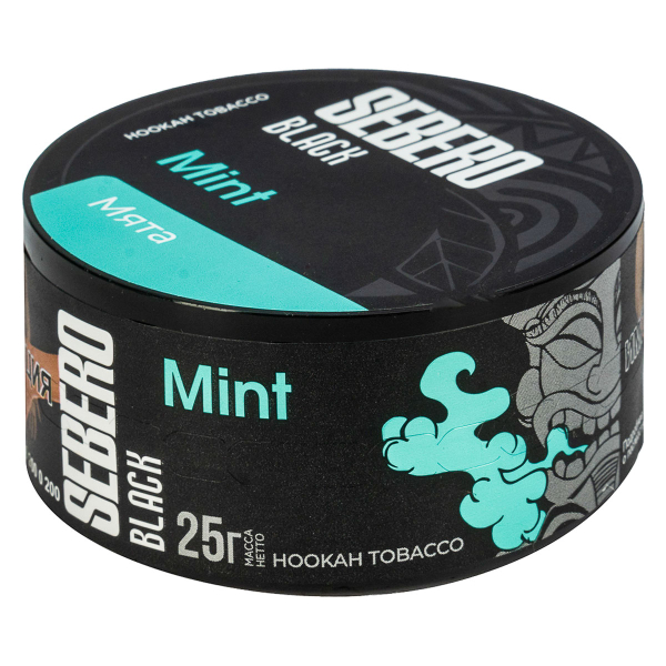 Табак Sebero Black Mint  25 грамм в Нарьян-Маре