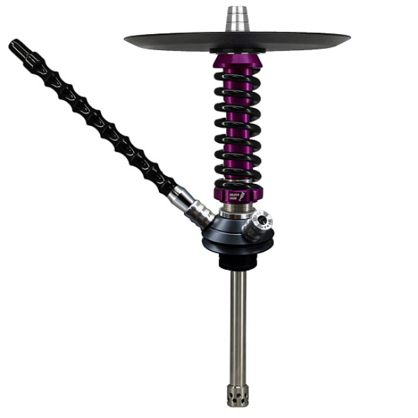 Кальян Mamay Custom Coilovers Micro Пурпур-Черный  в Нарьян-Маре