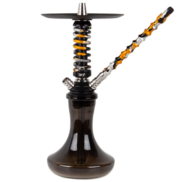 Кальян Mamay Custom Coilovers Micro Черный-Золотой Камуфляж  в Нарьян-Маре