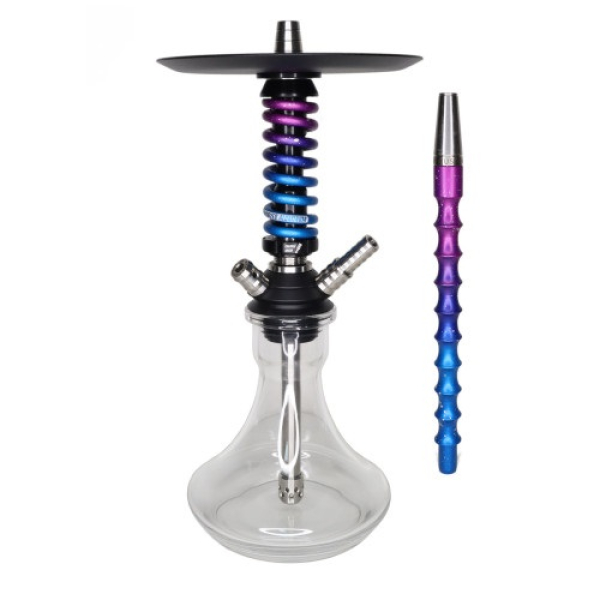 Кальян Mamay Custom Coilovers Micro Черный-Космос  в Нарьян-Маре