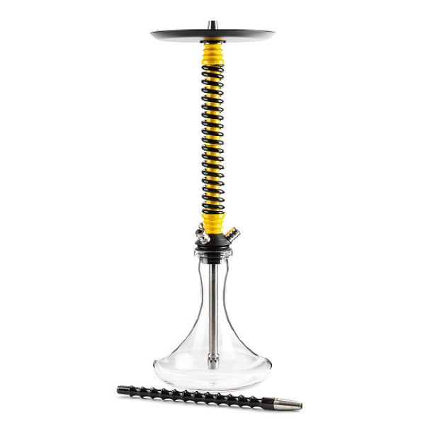 Кальян Mamay Custom V3 №12 Coilovers Желто-Черный  в Нарьян-Маре