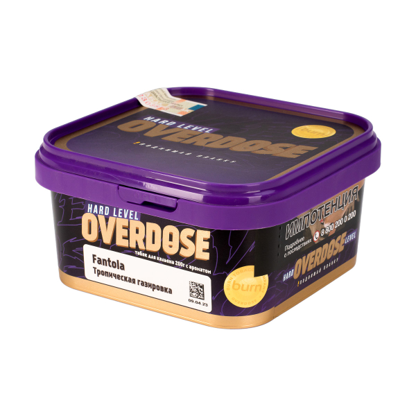 Табак Overdose Fantola  200 грамм в Нарьян-Маре