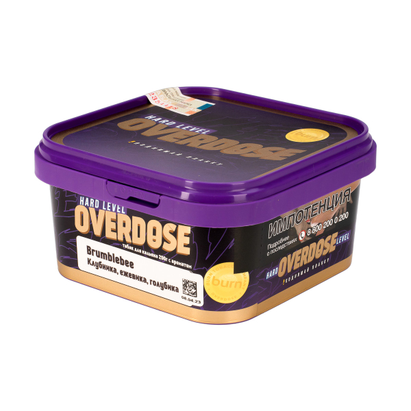 Табак Overdose Brumblebee  200 грамм в Нарьян-Маре