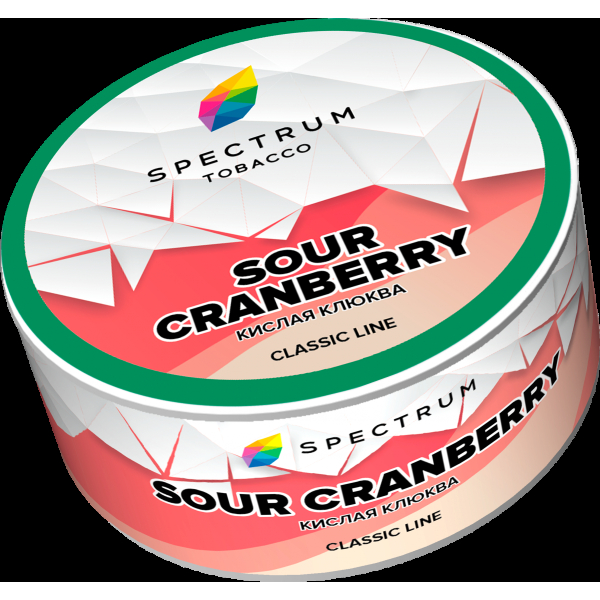 Табак Spectrum Sour cranberry  25 грамм в Нарьян-Маре