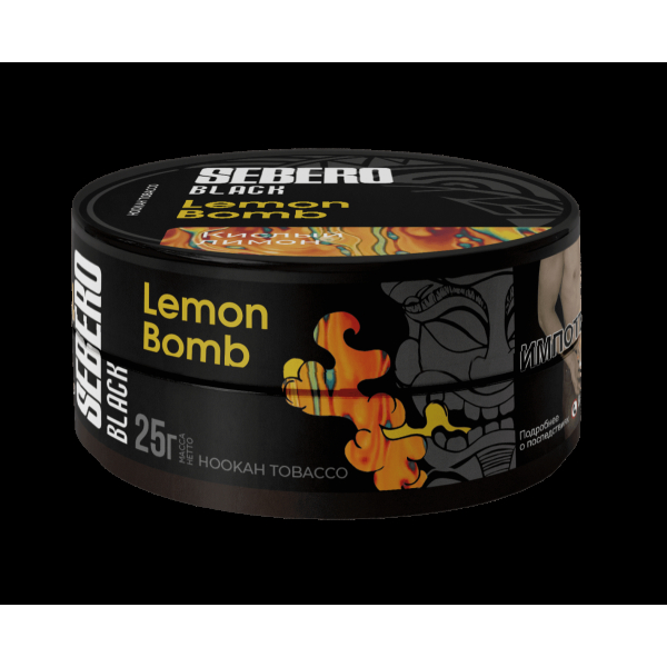 Табак Sebero Black Lemon Bomb  25 грамм в Нарьян-Маре