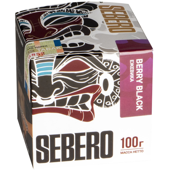 Табак Sebero Berry Black  100 грамм в Нарьян-Маре
