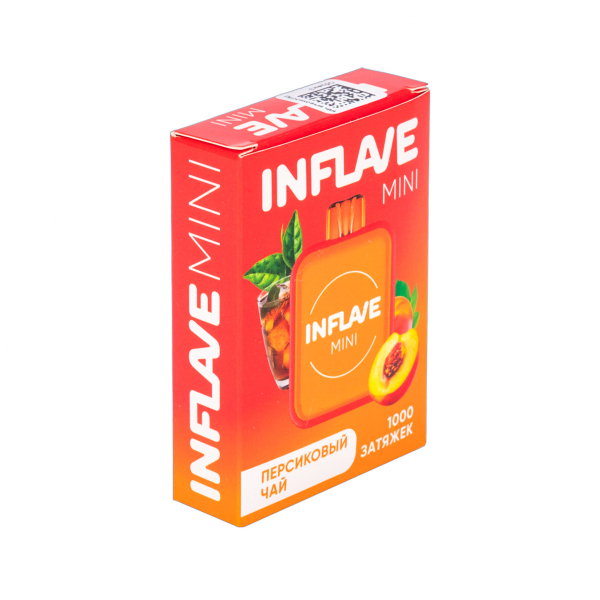 Inflave Mini Персиковый Чай (1000 Затяжек) в Нарьян-Маре