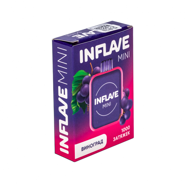 Inflave Mini Виноград (1000 Затяжек) в Нарьян-Маре