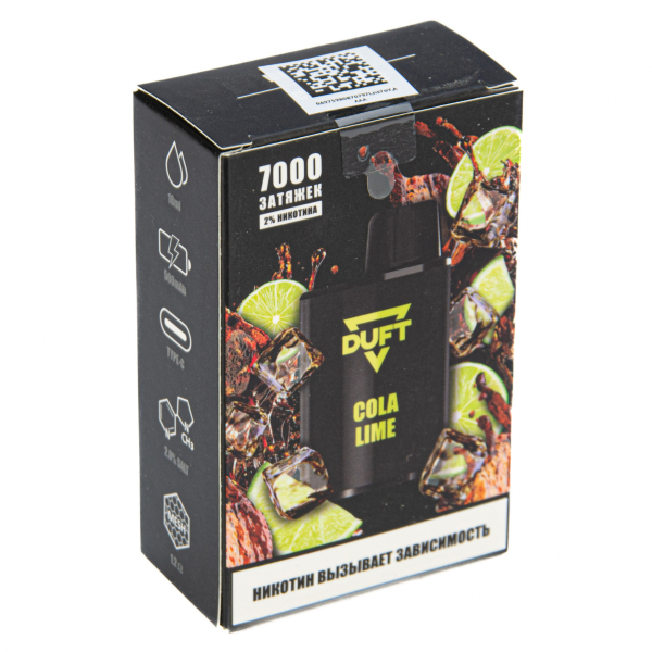 Duft Cola Lime (7000 Затяжек) в Нарьян-Маре