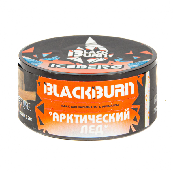 Табак Burn Black Iceberg  25 грамм в Нарьян-Маре