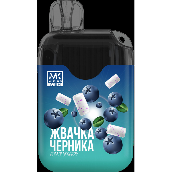 Miking Жвачка Черника (6000 Затяжек) в Нарьян-Маре