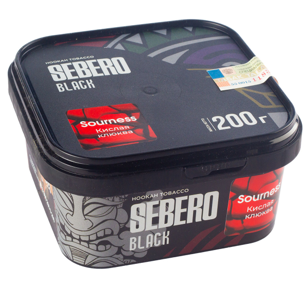 Табак Sebero Black Sourness  200 грамм в Нарьян-Маре