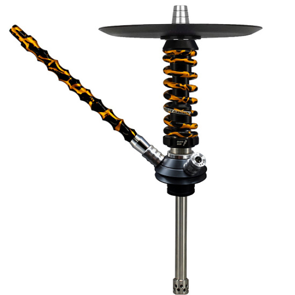 Кальян Mamay Custom Coilovers Micro Черный-Gold Сплеш  в Нарьян-Маре
