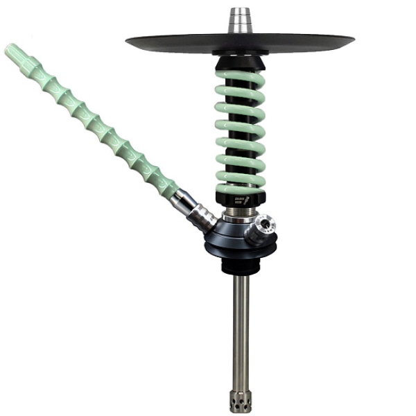 Кальян Mamay Custom Coilovers Micro Черный-Мята  в Нарьян-Маре